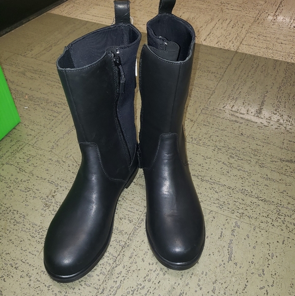 New black Baffin Cambridge leather waterproof 10 - Picture 14 of 16